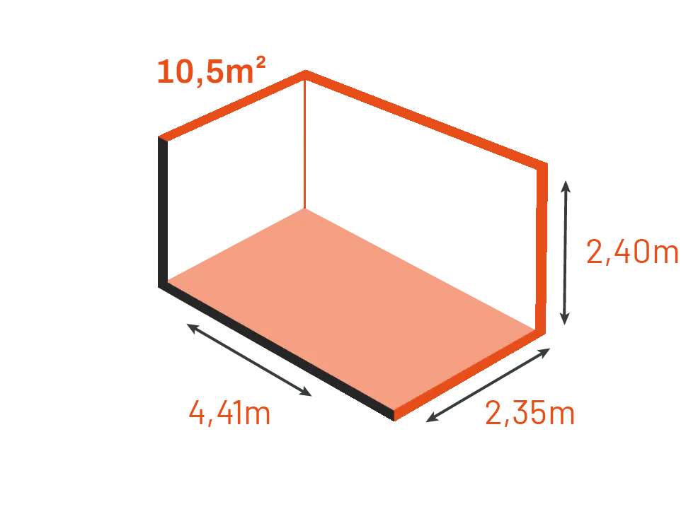 Trastero grande de 10'5 metros