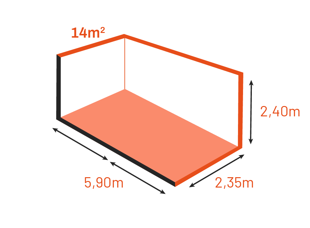 Trastero grande de 14 metros